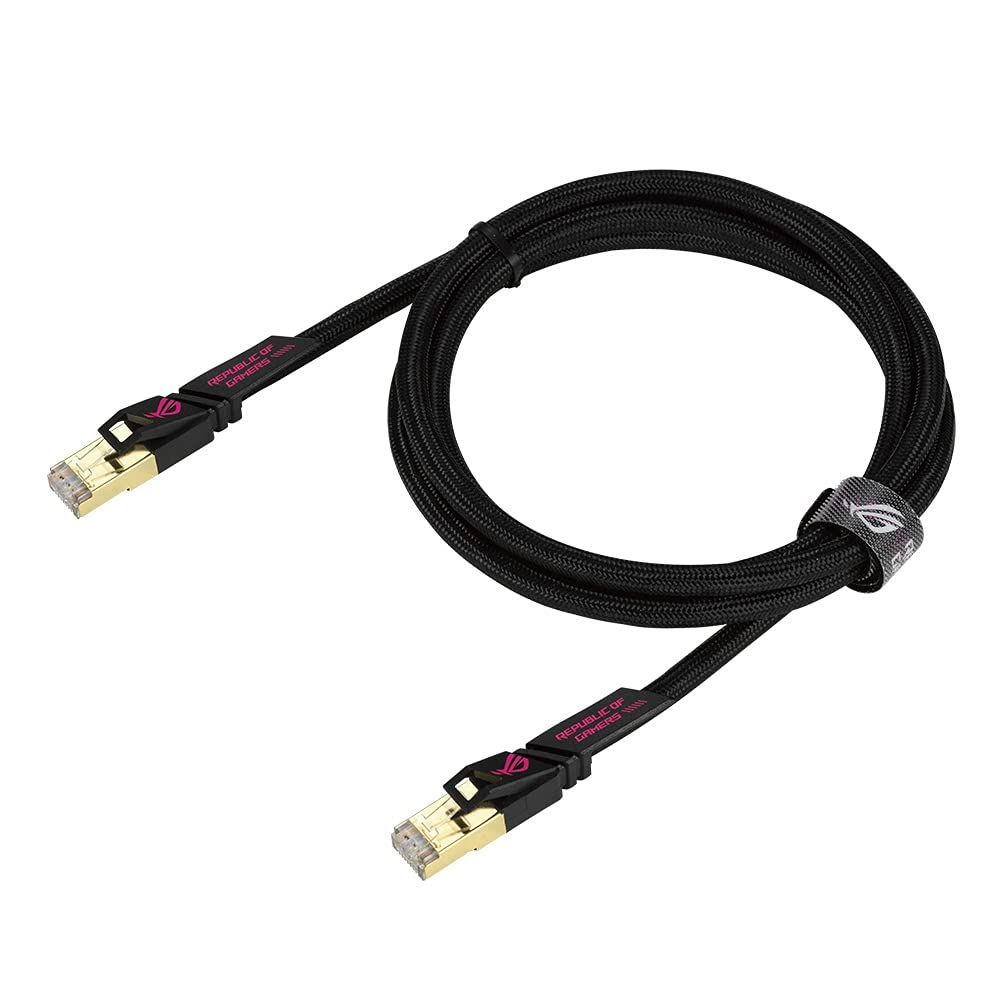 Amazon.co.jp: ASUS ROG CAT7 CABLE 最大600MHzおよび10GB 転送速度